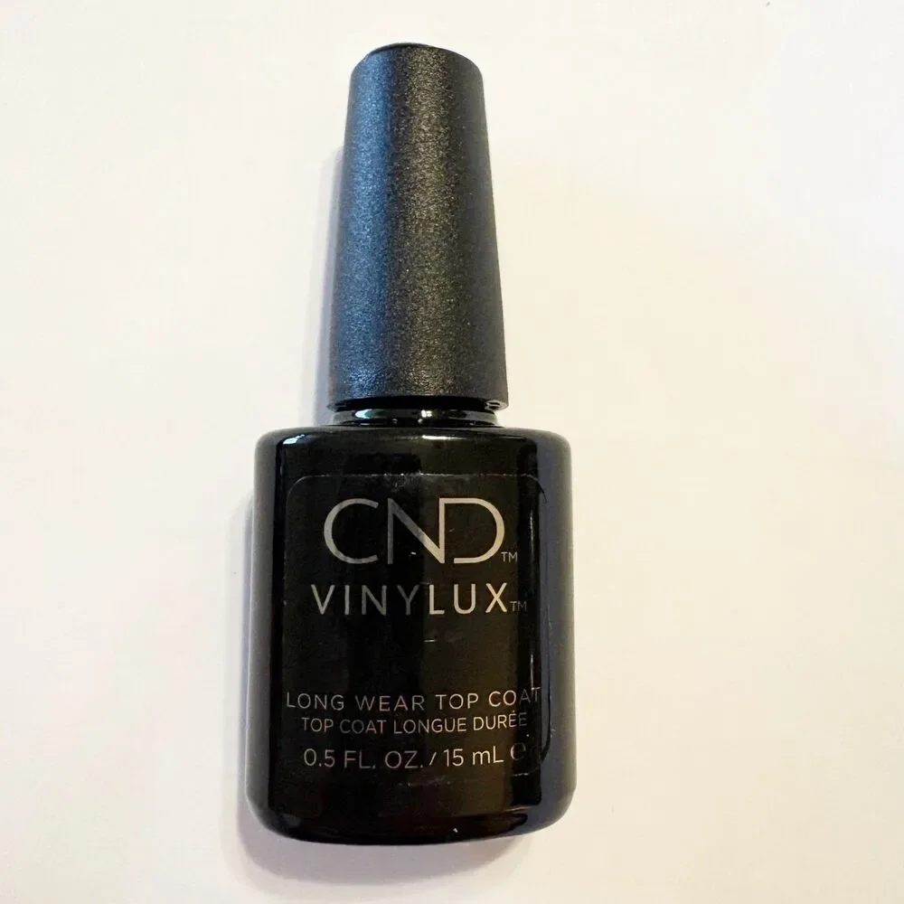 CND Vinylux Long Wear Top Coat Clear 0.5 Fl Oz